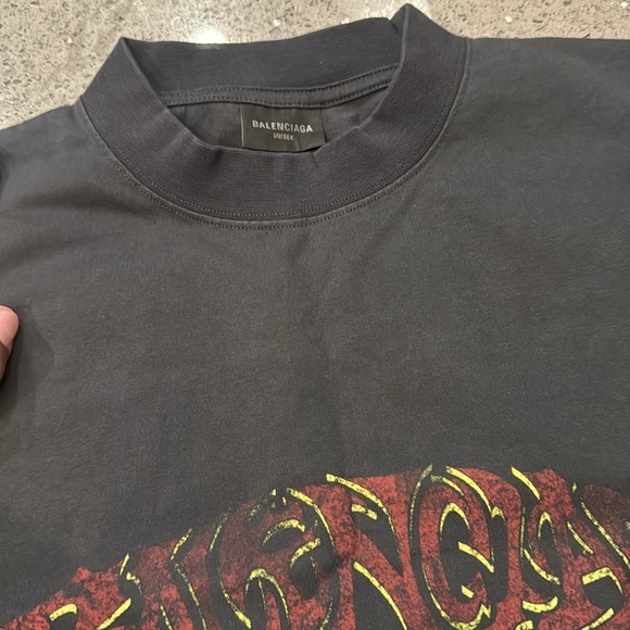 Balenciaga Tee Short Sleeve Large - Picture 2 of 3